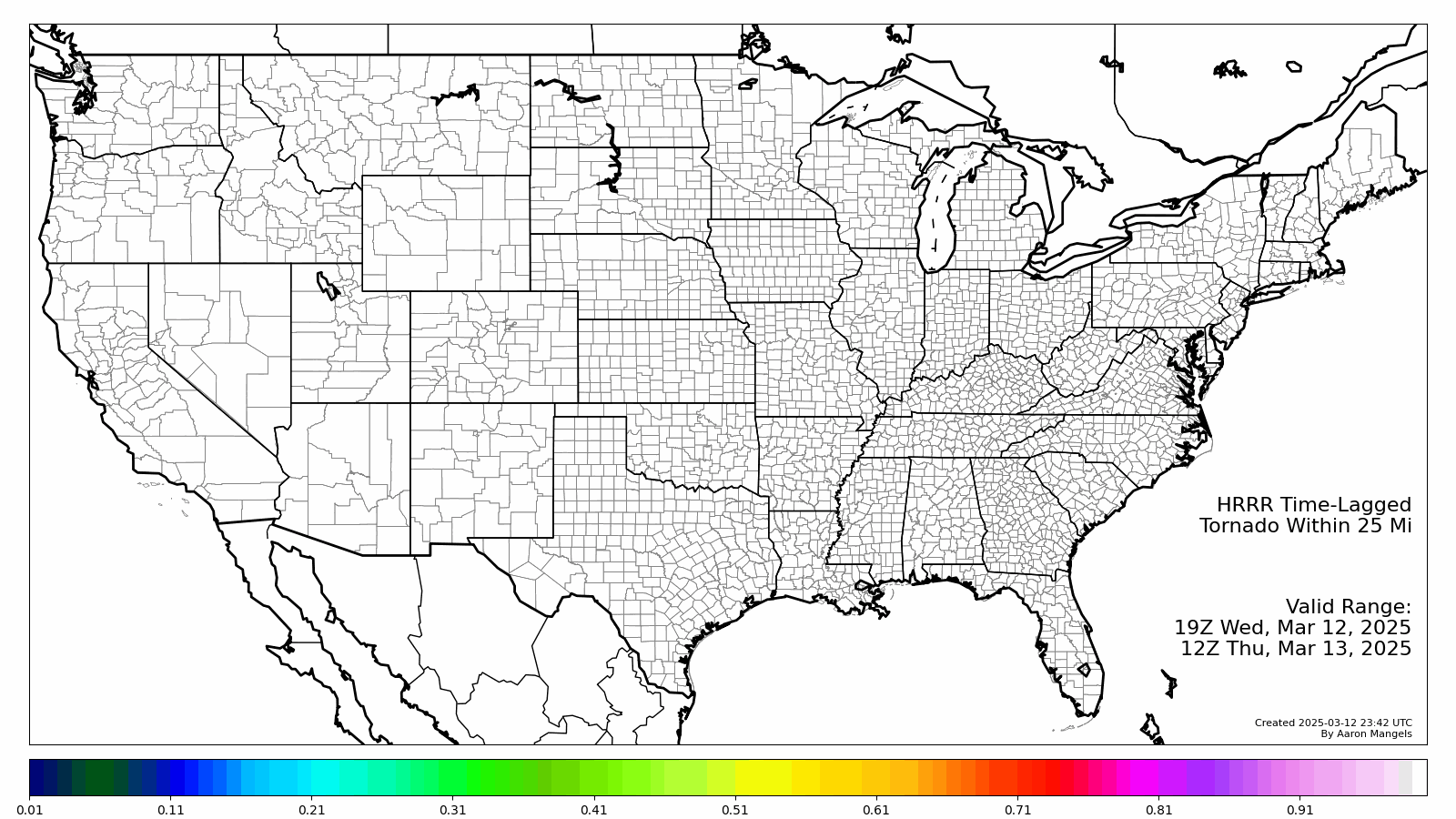 Tornado Probabilities