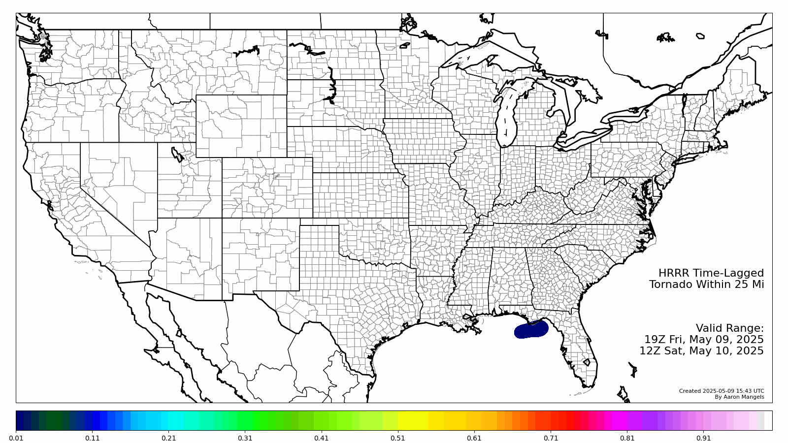 Tornado Probabilities